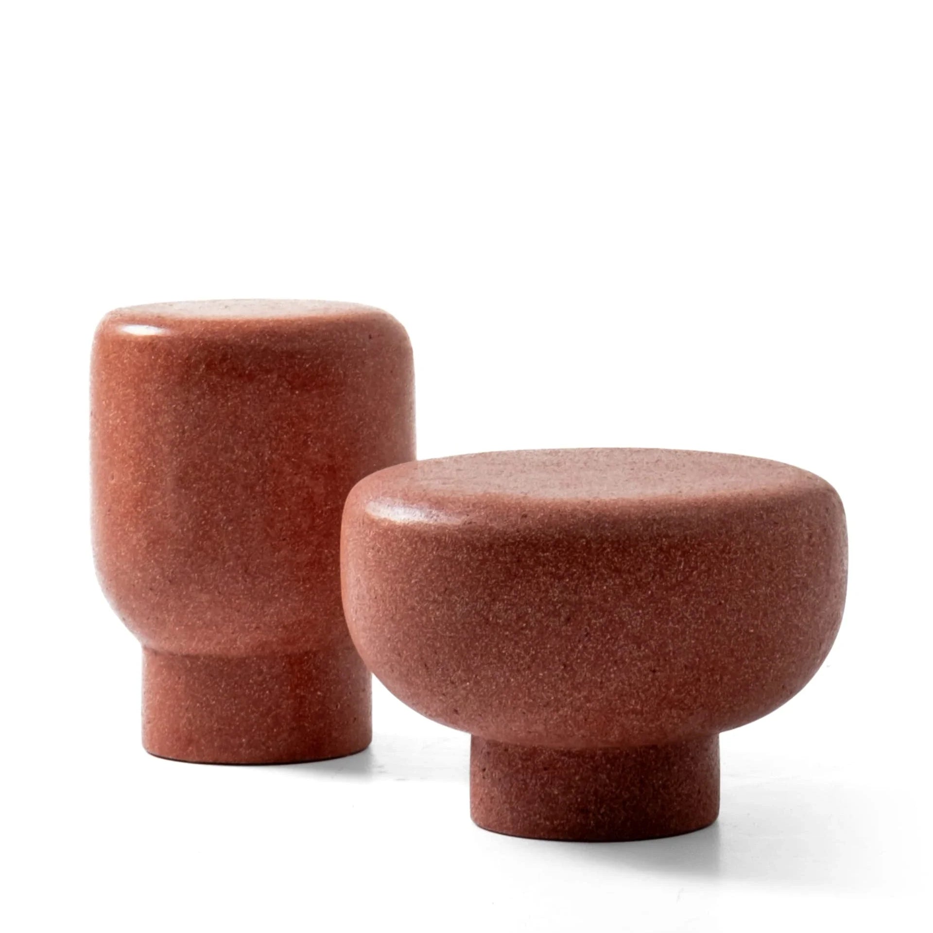 Pari Design-Couchtisch aus farbigem Beton