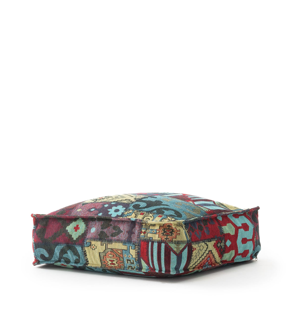 Ottoman Ethnic Sitzkissen-Pouf mit osmanischem Muster