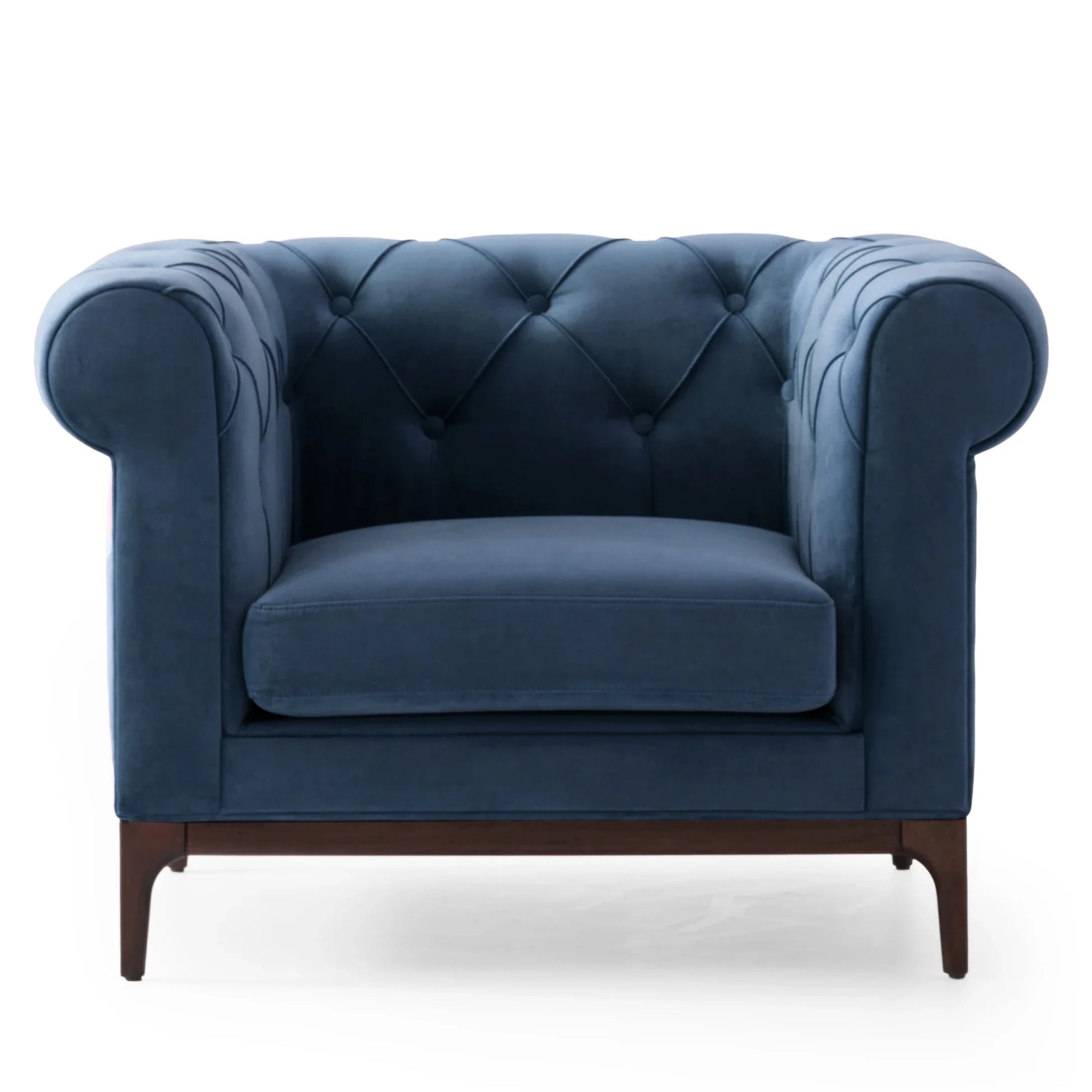 Lincoln Notte Chester Ohrensessel Blau