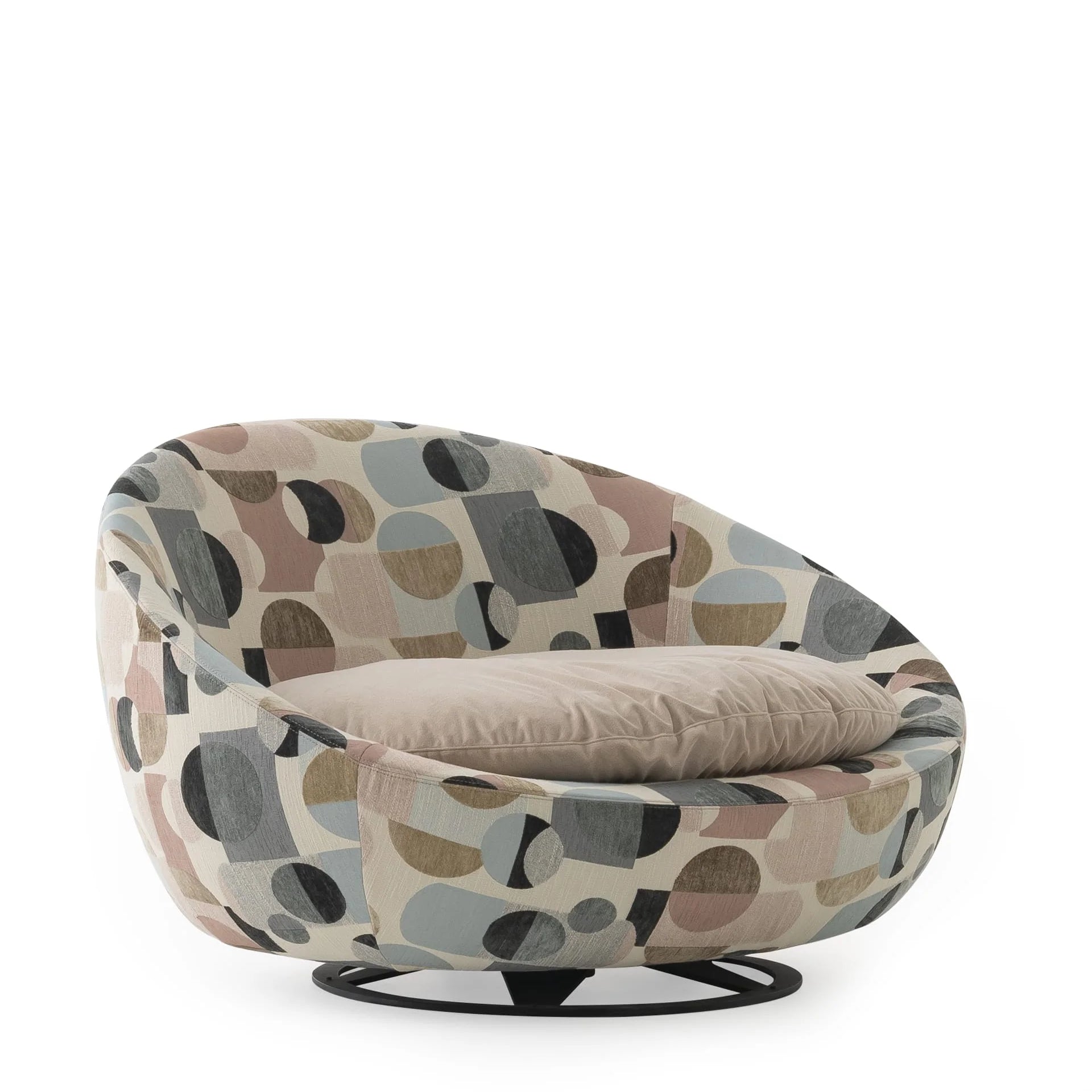 Gauss Cookie Drehsessel C-Form
