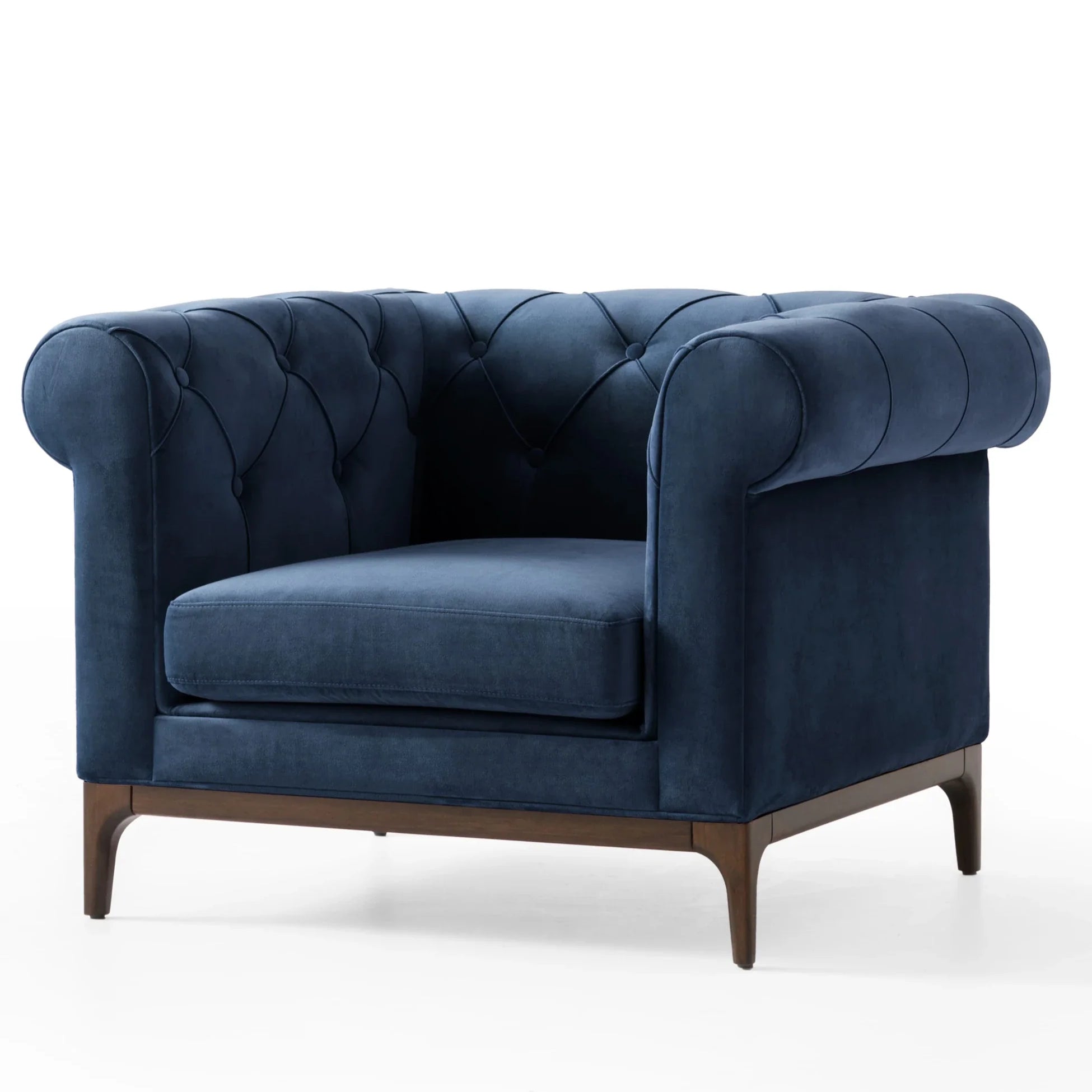 Lincoln Notte Chester Ohrensessel Blau
