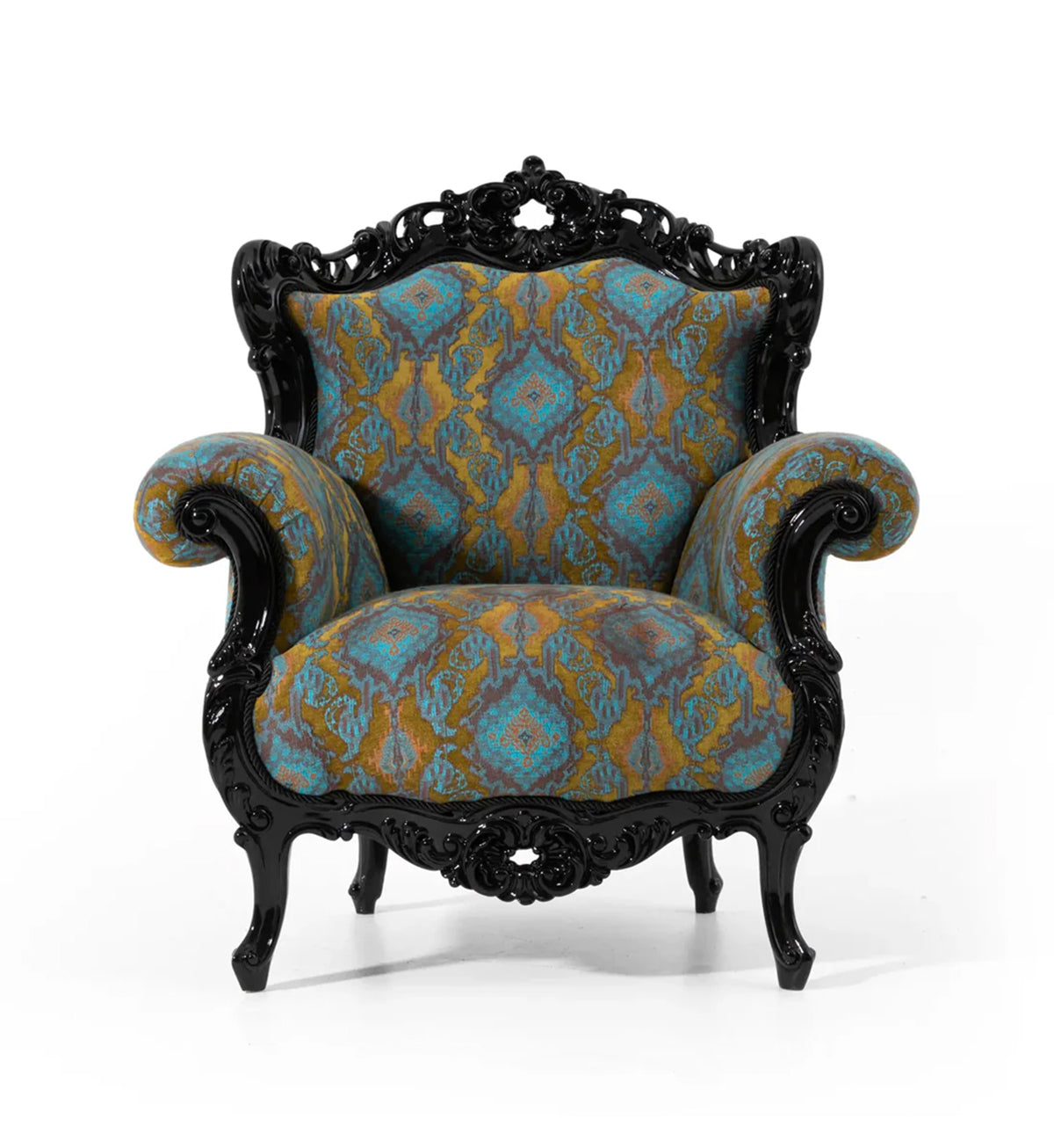 Picasso Ikat Bergere Armchair